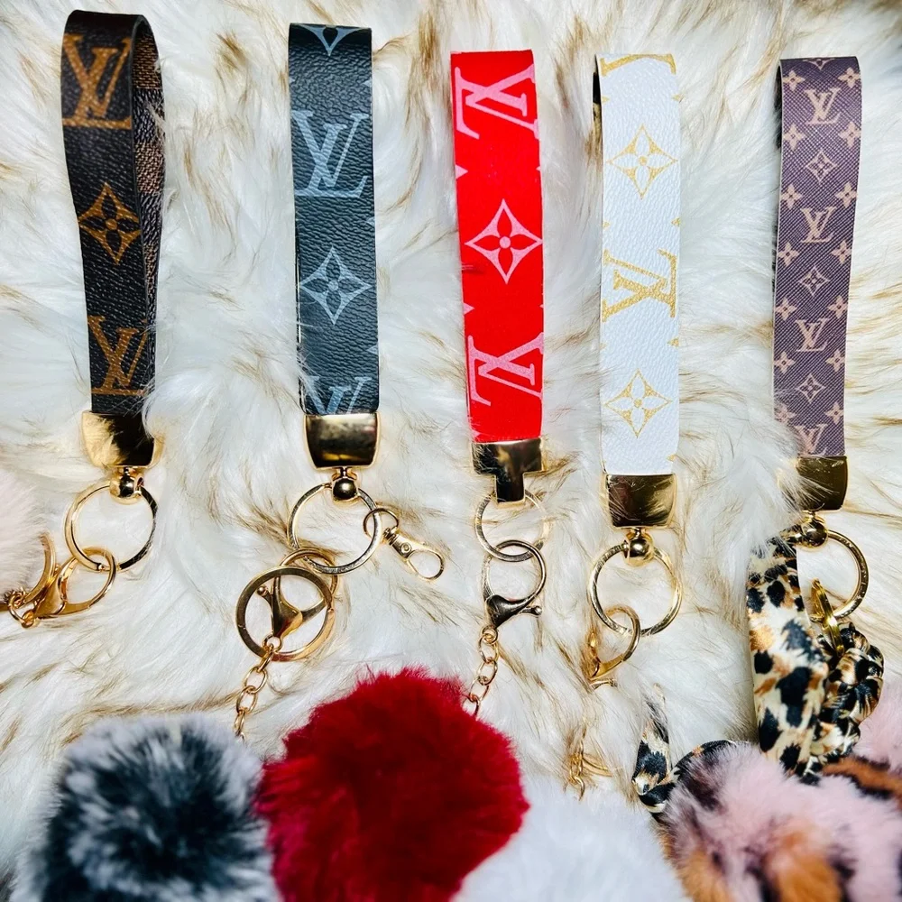 COPY - COPY - Designer wristlet keychains